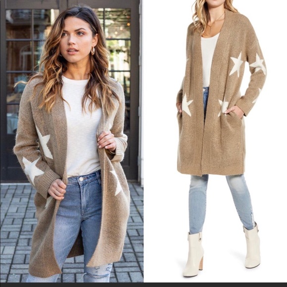 Blank NYC Sweaters - Blank NYC Count Your Stars Longline Cardigan BNWT